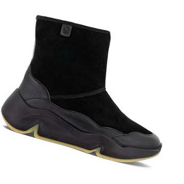 Bottes Ecco Chunky Hygge Femme Noir | FR 9RVD